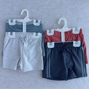Tommy Bahama Baby Boys 4-Pair Summer Shorts Bundle Size 12 Months NWT NEW